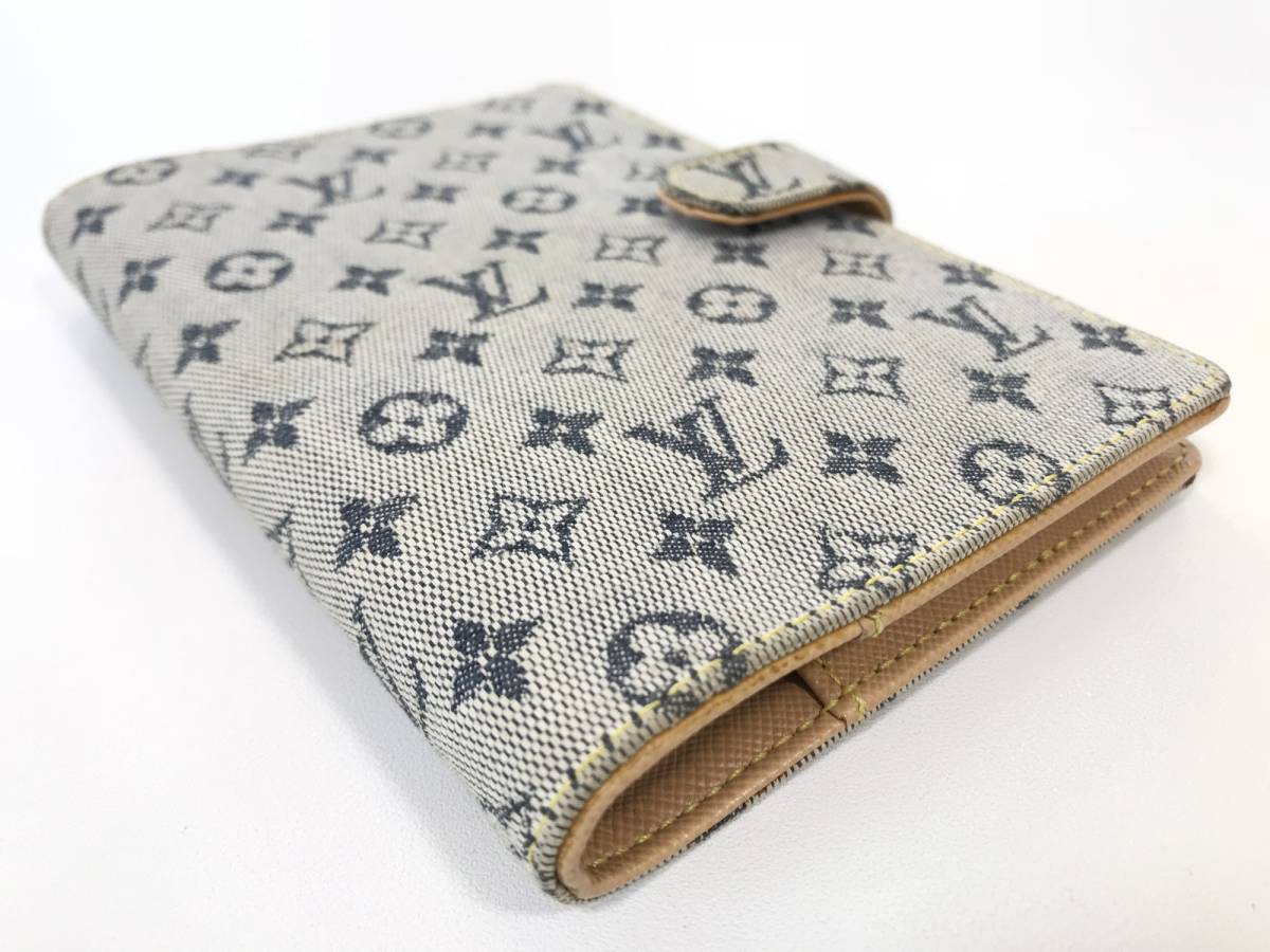 ☆値下げ☆ルイヴィトン☆louis vuitton☆モノグラム☆アジェンダミニｐｍ☆レディース☆美品☆ブルー☆システム手帳カバー☆ギフト☆綺麗