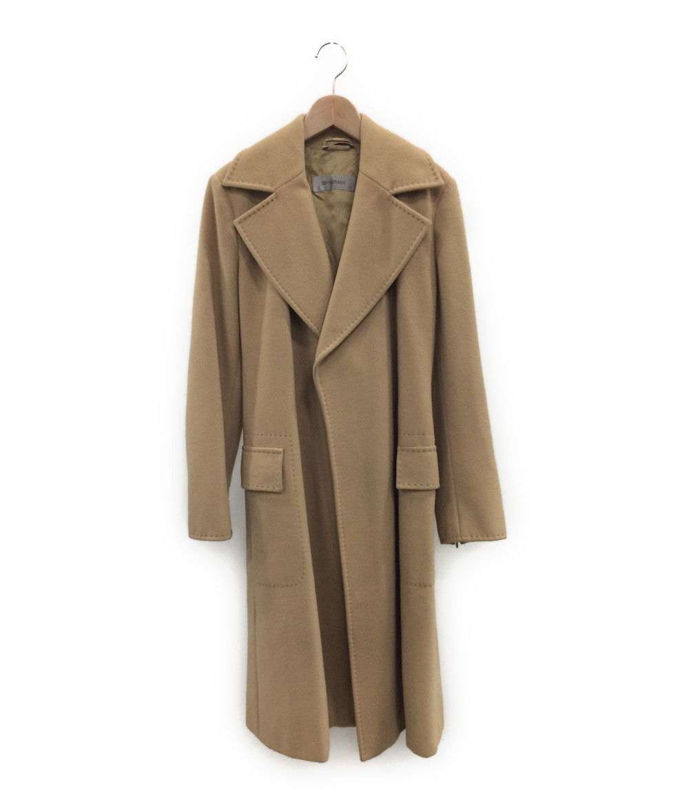 訳あり スポーツマックス SIZE 40 (M) チェスターコート SPORT MAX レディース