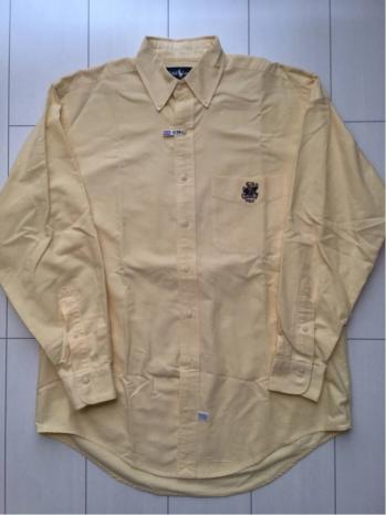 送料無料 90s 90's polo ralph bear ポロベア ポロベアー ラルフ ビンテージ B.D オックスフォード ドレス シャツ ビンテージvintage 92 93
