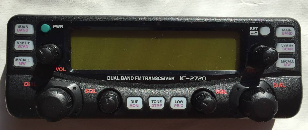 アイコムIC-2720 20W 144／430MHz 新スプリアス適合機 IC-2720 ICOM