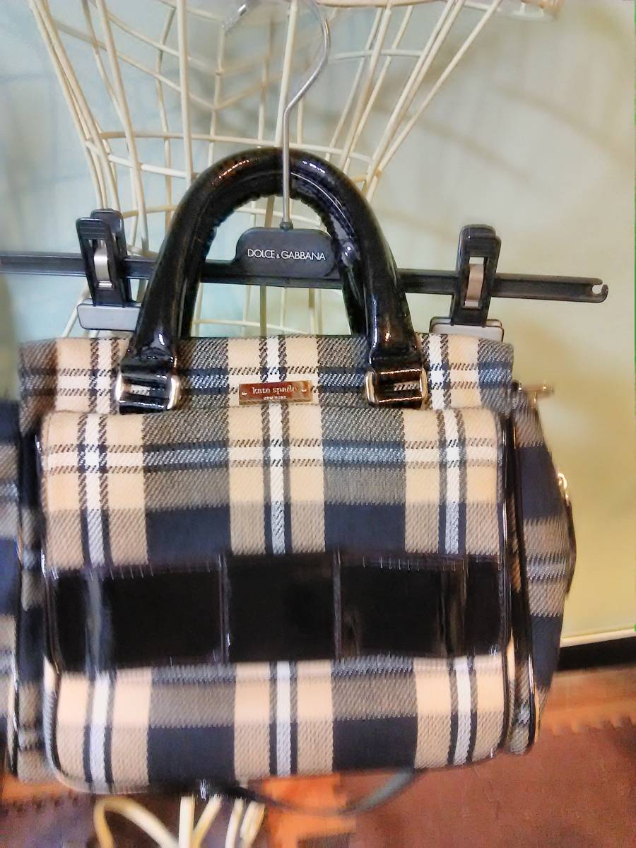 超美品☆katespade　ケイトスペードハンドバック　ショルダー付き