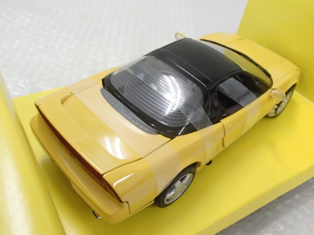 Jouef evolution/京商 1/18 ホンダ NSX イエロー /ミニカー