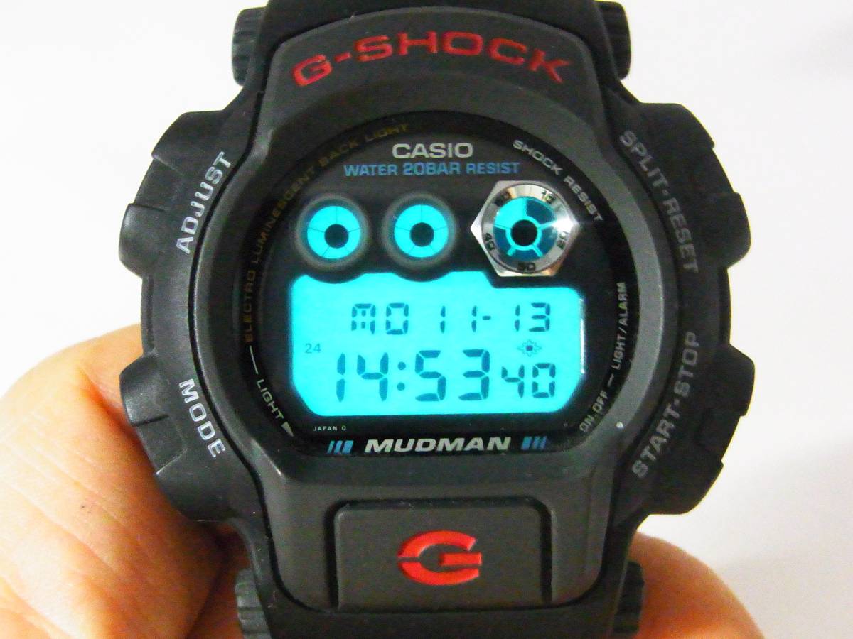 CASIO カシオ G-SHOCK DW-8400 MUDMAN マッドマン 新規電池交換済 