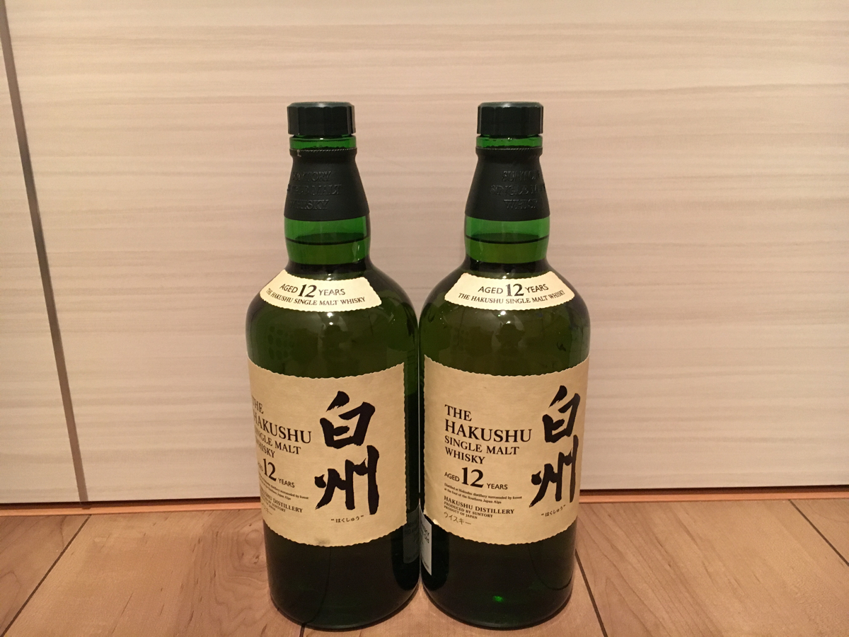 白州12年 2本セット 開封済み 酒 白州NV 、山崎12年 開封済み