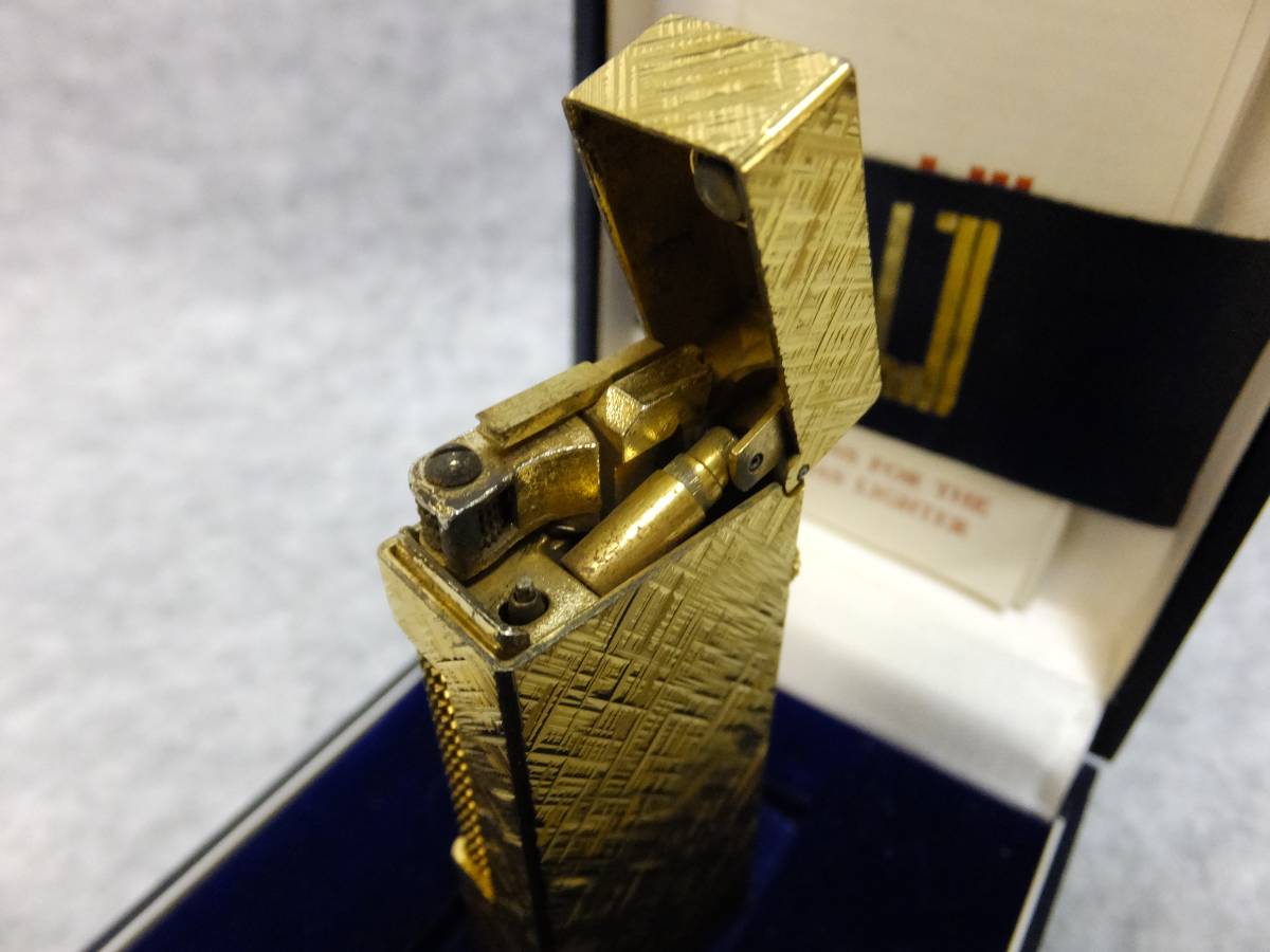ダンヒル ライター Dunhill ゴールド dunhill ガスライター ローラー 