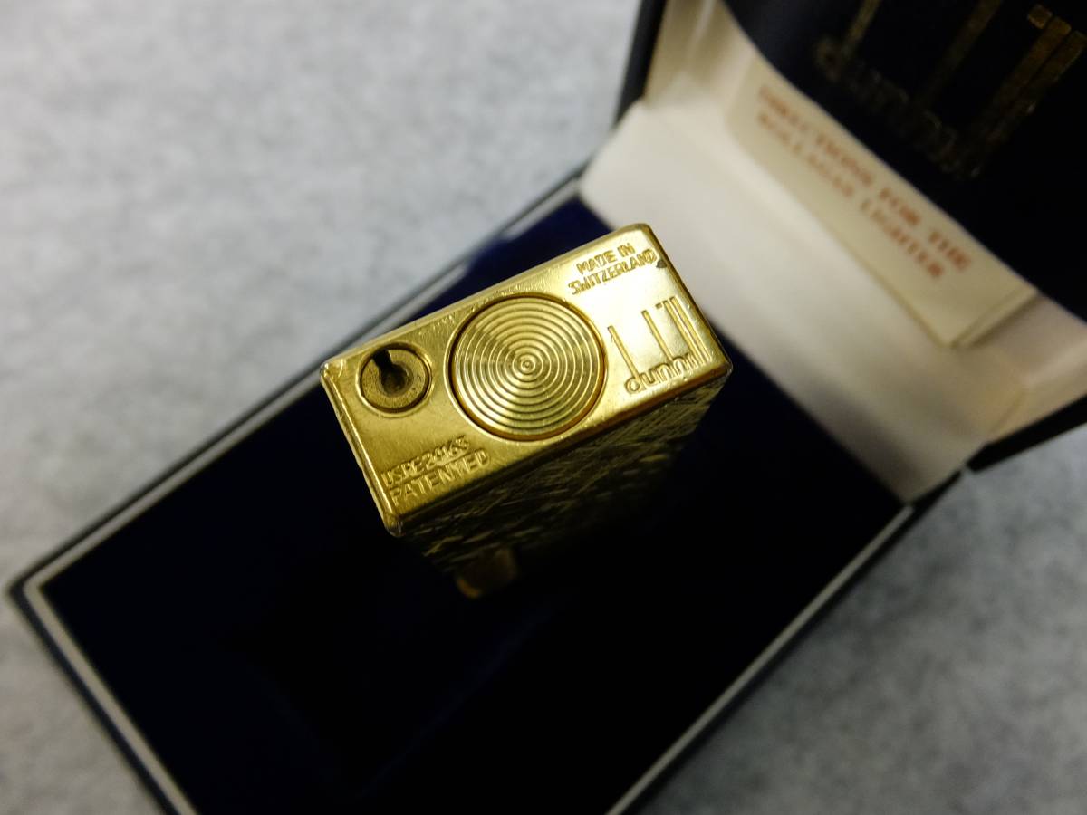 ダンヒル ライター Dunhill ゴールド dunhill ガスライター ローラー 