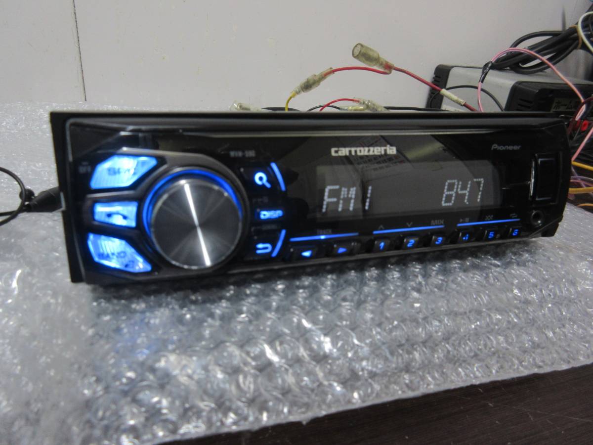 パイオニア カロッツェリア carrozzeria MVH-590 Bluetooth USB 1DIN 