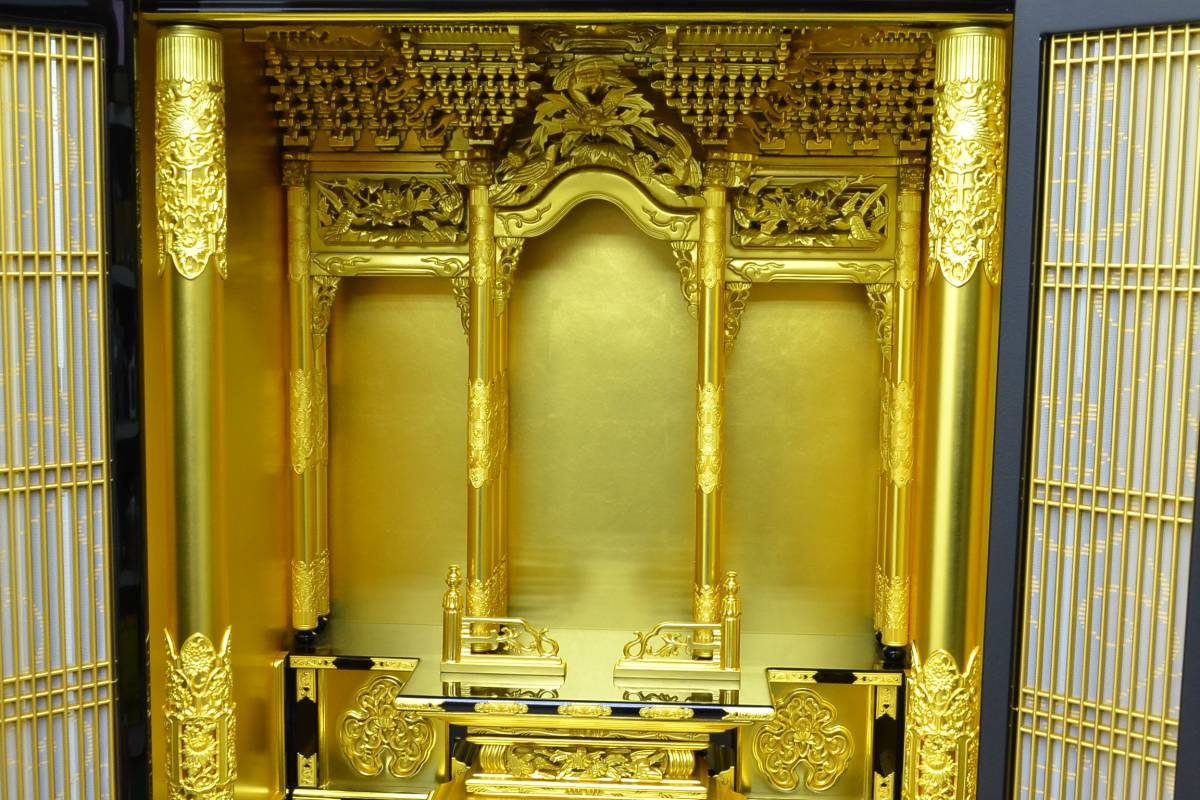 P3倍 20日まで金仏壇 浄土真宗本願寺派 西派 (西 S461□
