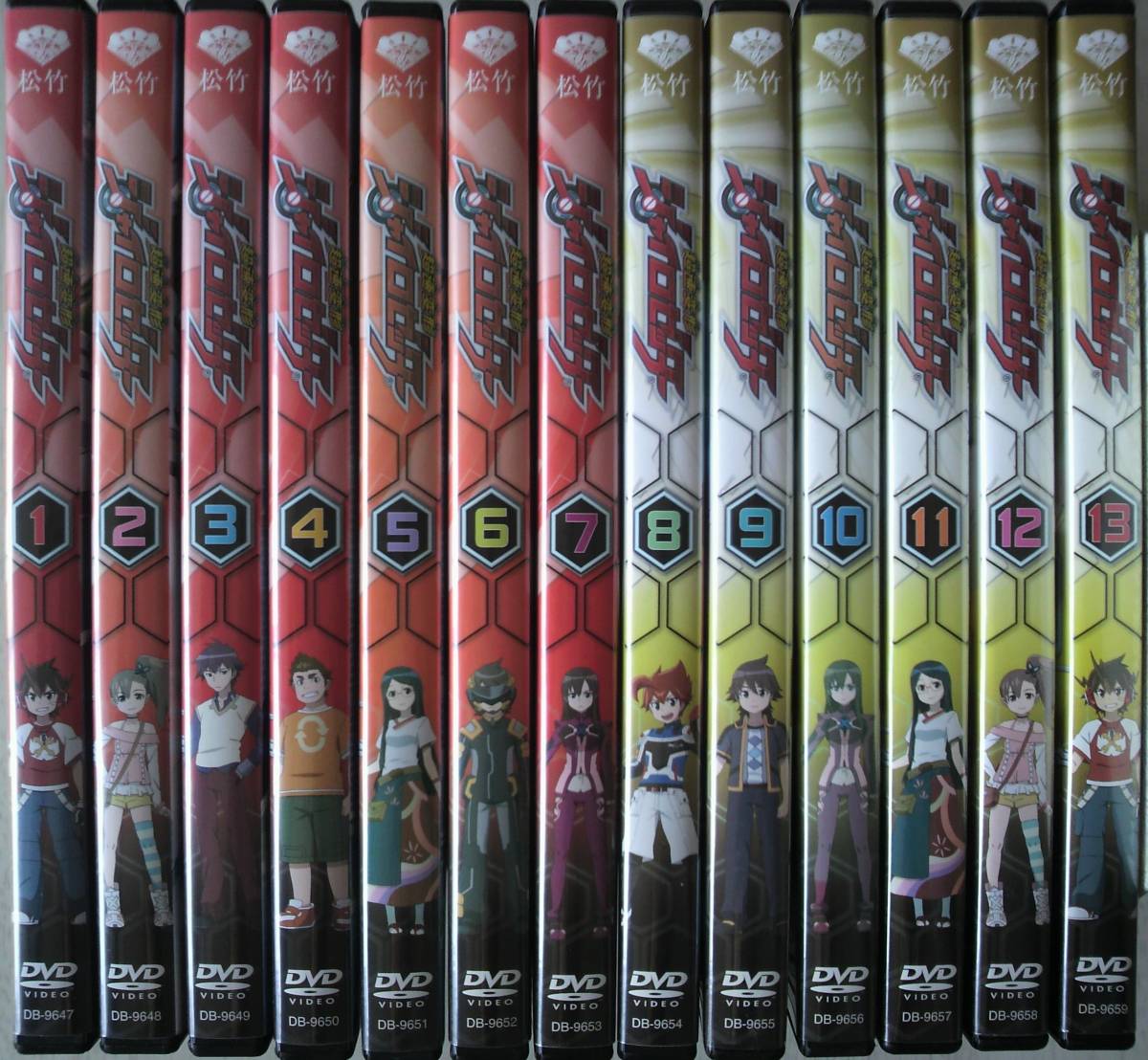 超速変形 ジャイロゼッター DVD 全13巻セット アニメ DVD R落○超速変形 ジャイロゼッター 全13巻 超速変形ジャイロ