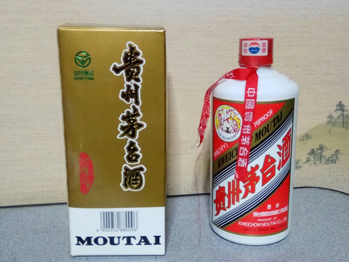 貴州茅台酒 500ml 38% 未開栓 飲料 未開栓貴州茅台酒 マオタイ酒 天女