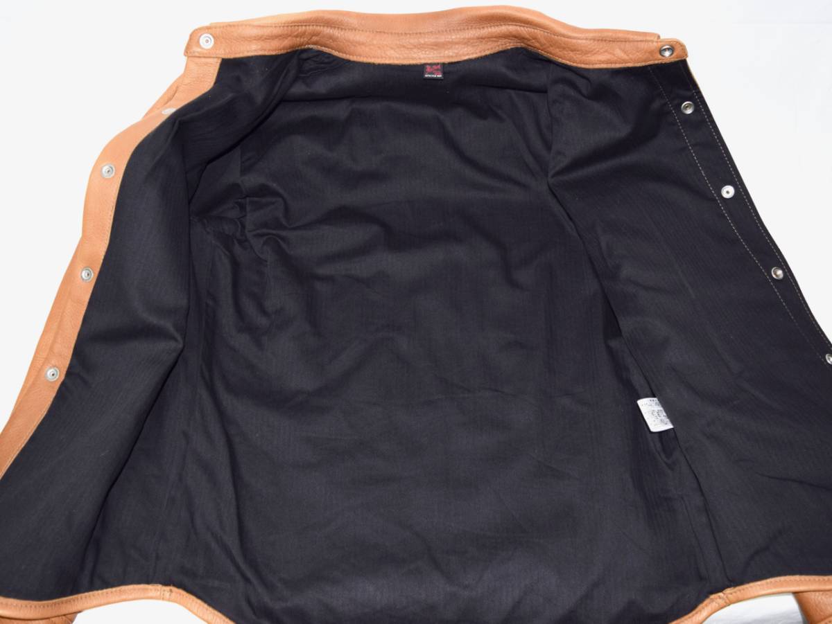 フラットヘッド THE FLAT HEAD/フラットヘッド/鹿革レザーシャツ 