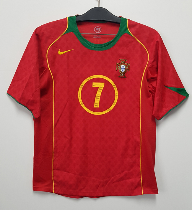  04-05ポルトガル H #7 ロナウド RONALDO 半袖 NIKE正規 アテネ五輪仕様 M(ポルトガル)｜売買されたオークション情報、yahooの商品情報をアーカイブ公開 - オークファン ユニフォーム