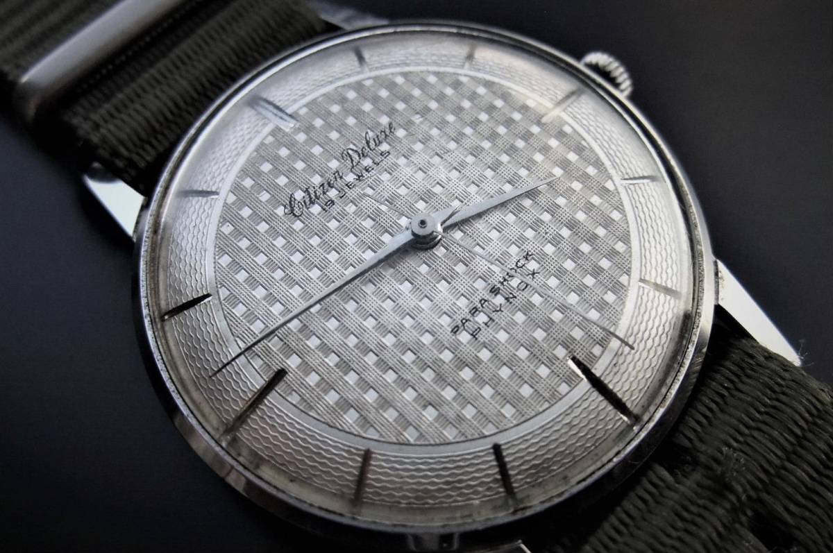 CITIZEN DELUXE シチズン デラックス 手巻き 23石 14KGF 海外発送可