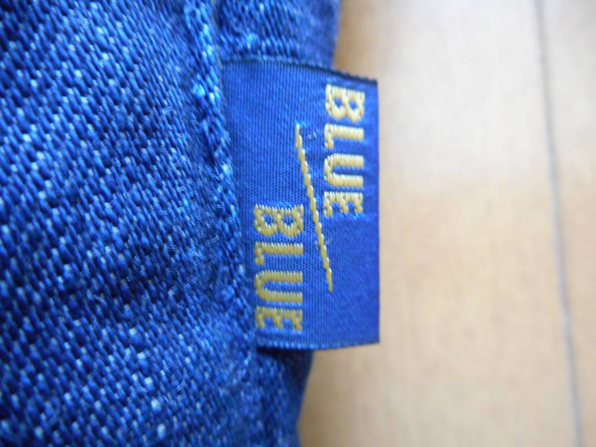 【確認用】USA製クレセントダウンワークス ブルーブルー インディゴダウンベスト ☆BLUE BLUE 別注 CRESCENT DOWN WORKS☆デニムダウンベスト 希少