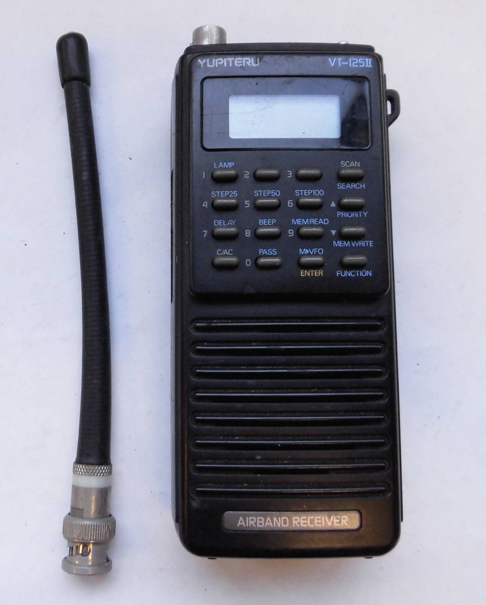 YUPITERU/ユピテル VT-125Ⅱ エアーバンドレシーバー 受信機 H-2018