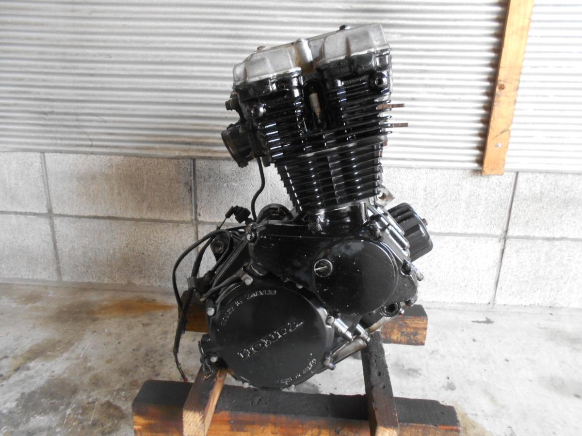 CBX550F 純正 当時物 実動エンジン 検&frasl; PC04 NC07 CBX400F インテグラ CB750F CB400Four CB400T  ホーク バブ HONDA