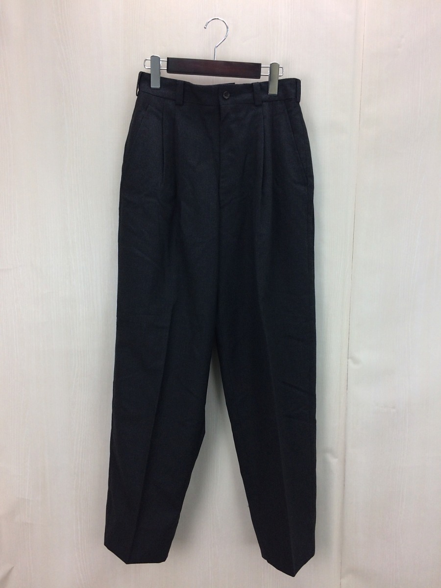 COMME des GARCONS HOMME◆スラックスパンツ/M/ウール/GRY