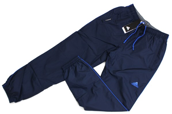 ★送料無料(税抜12000円以上)adidas アディダス 新品 メンズ 保温 防風 ウインドパンツ 紺[AZ2556-S]四 ★1円スタート 特価 SALE 本物★