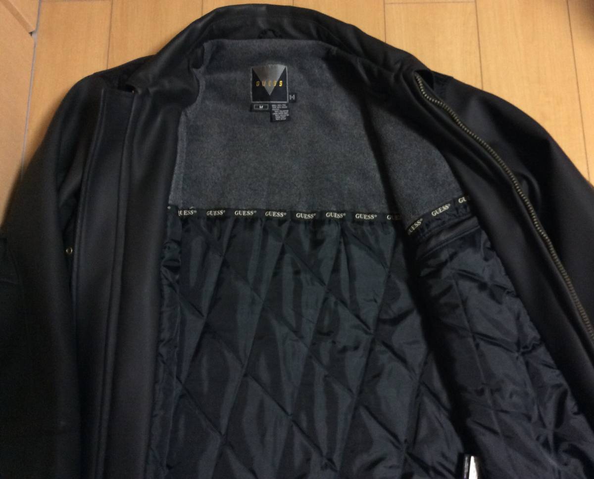 希少 斬新 人気 モデル 重厚 高額 GUESS ゲス ライダースタイプ 