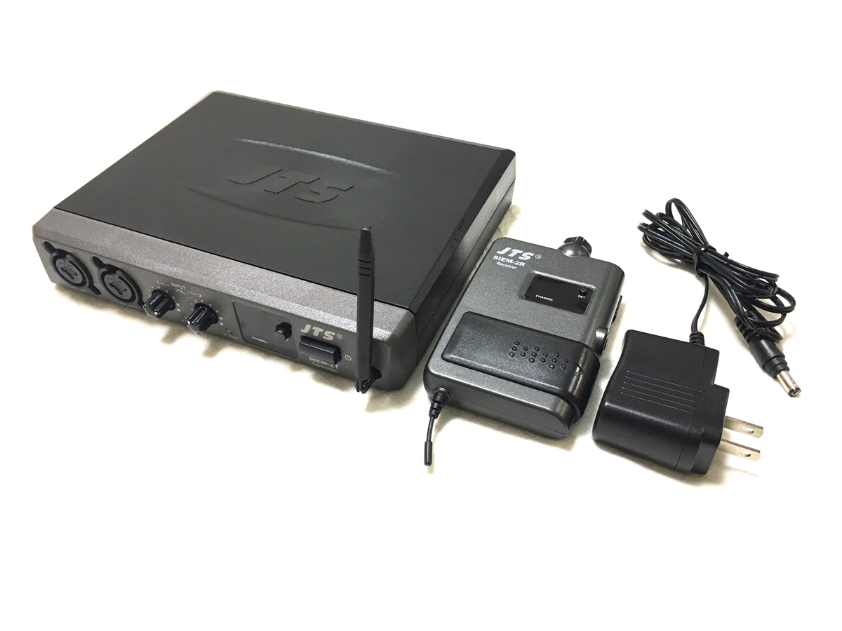 JTS SIEM-2 イヤモニ ワイヤレス 動作確認済み 送受信機セット