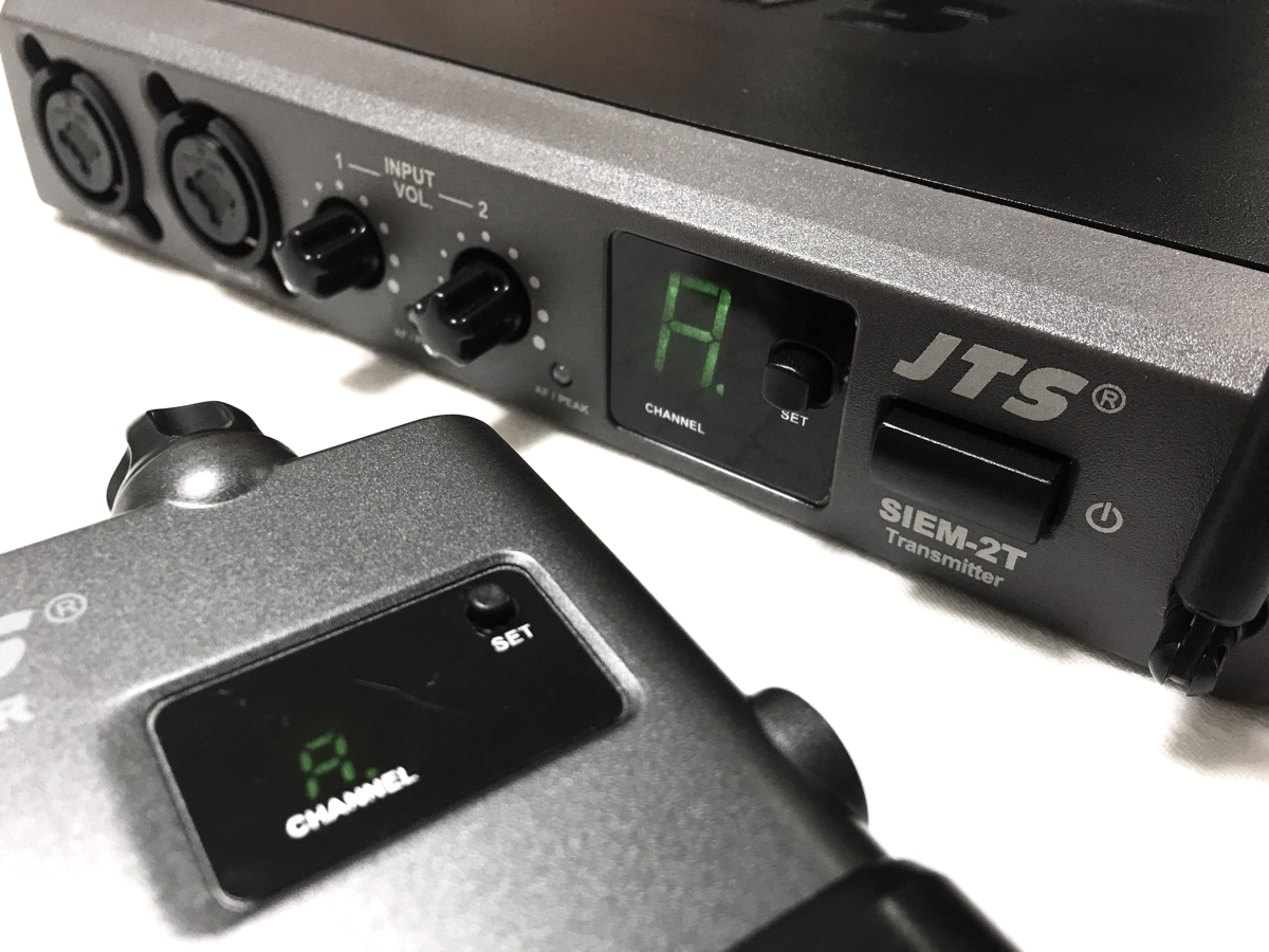 JTS SIEM-2 イヤモニ ワイヤレス 動作確認済み 送受信機セット