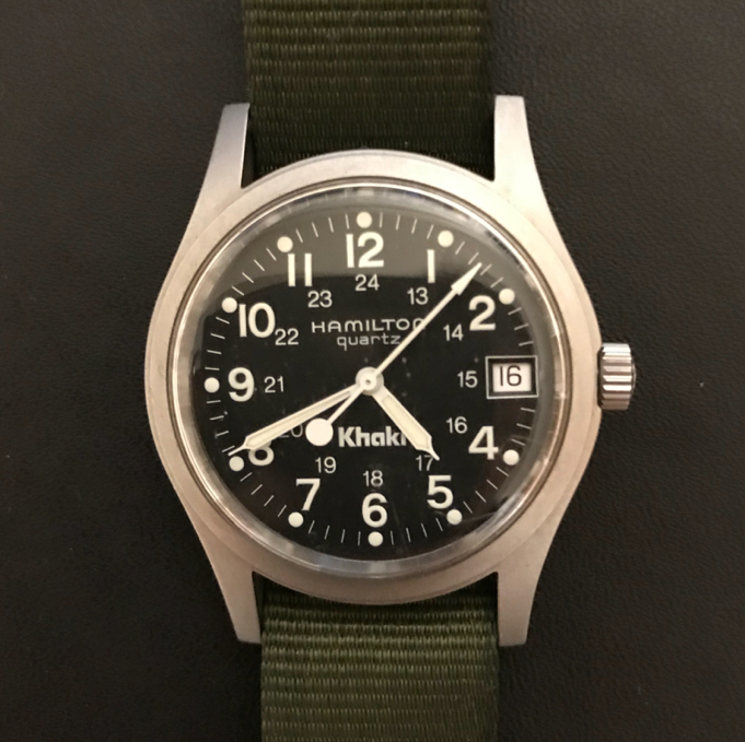 電池切れ HAMILTON ハミルトン カーキ Khaki 9797 腕時計