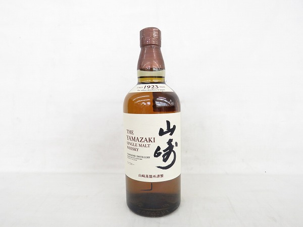 山崎 シングルモルトウイスキー 1923 700ml 43% 箱なし サントリー