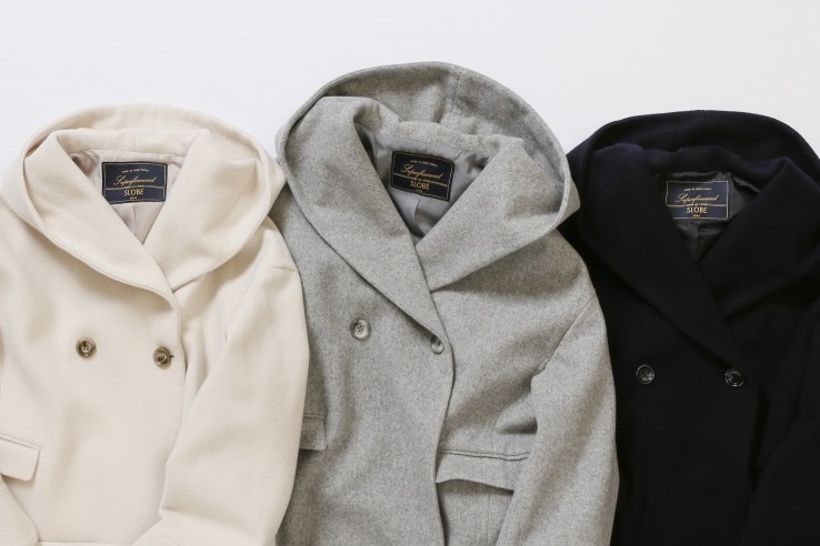 nuance button poodle coat / ニュアンスボタンプードルコート