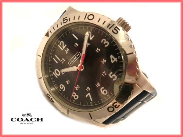 COACHコーチ CA.80.2.14.0712 腕時計 ラバーベルト ジャンク COACH 