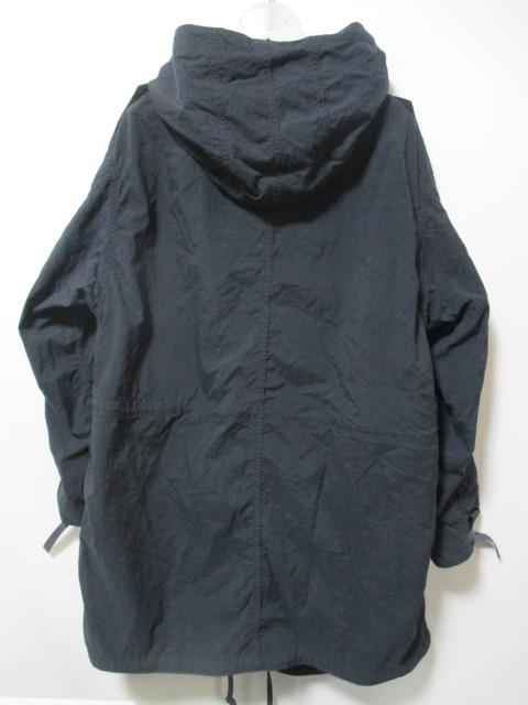 *1円～ BRU NA BOINNE ブルーナボイン ピースコート 2号 モッズコート 5140 定価54600円 BLACK 黒 1 FK