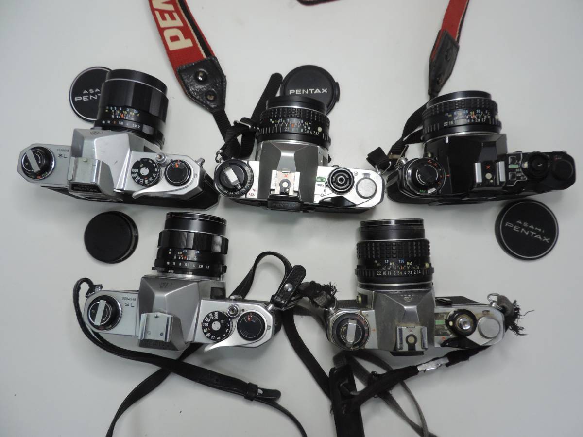★used/ペンタックス/PENTAX マニュアルカメラ 5台おまとめ(税無)
