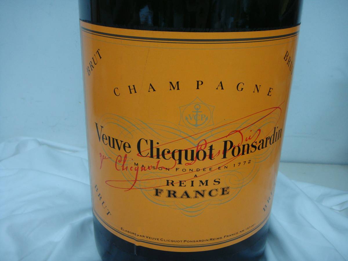特大サイズ　CHAMPAGNE　シャンパンボトル　ダミーボトル_2