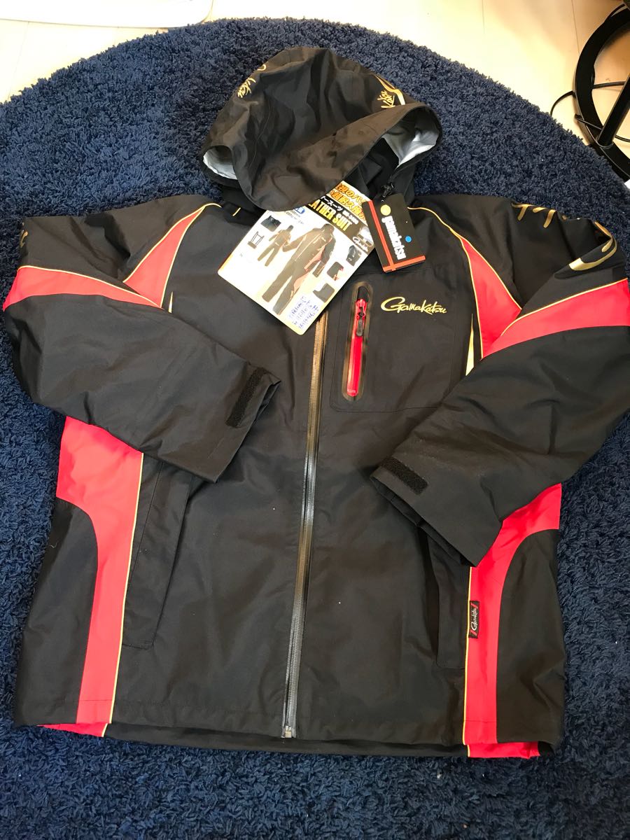 新品未使用！がまかつ オールウェザースーツ GM-3460 サイズＬＬ ミドラー付き！