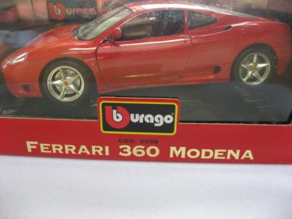 burago ブラーゴ 1/18 フェラーリ 360 モデナ 赤 ジャンク ブラーゴ