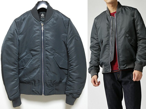Paul Smith MA-1 フライトジャケット ブラック S Paul Smith MA-1