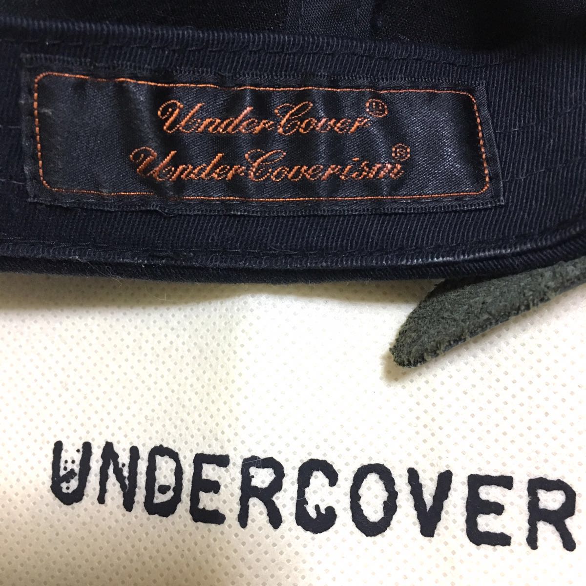 undercover T期 ツギハギ スタッズ ダメージ加工 キャップ 帽子 cap 