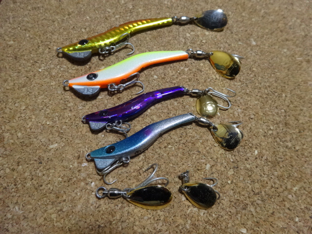 1円～★ブリーデン★メタルマル★１９ｇ・２８ｇ★中古４個セット