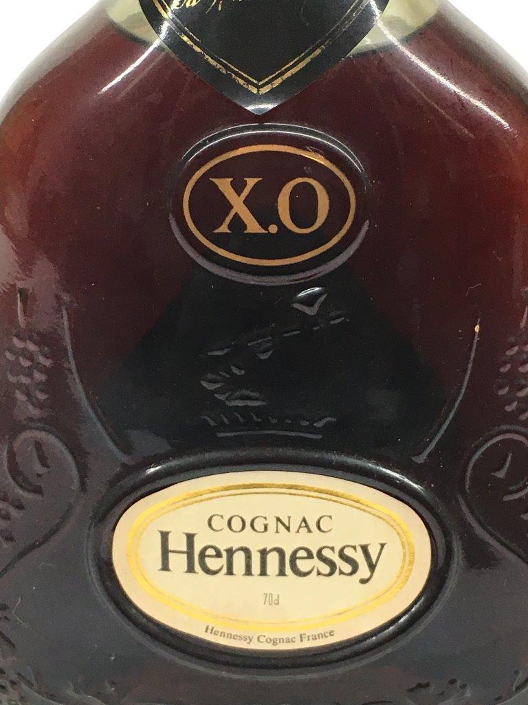 金キャップ 古酒 グリーンボトル XO ヘネシー ヘネシーXO 40°700ml