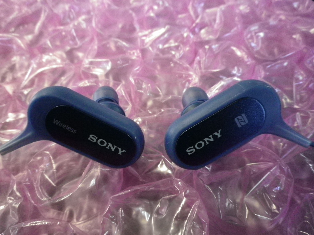 MDR-XB50BS L SONY ソニー ワイヤレスステレオヘッドセット ブルー Bluetoothイヤホン 中古美品
