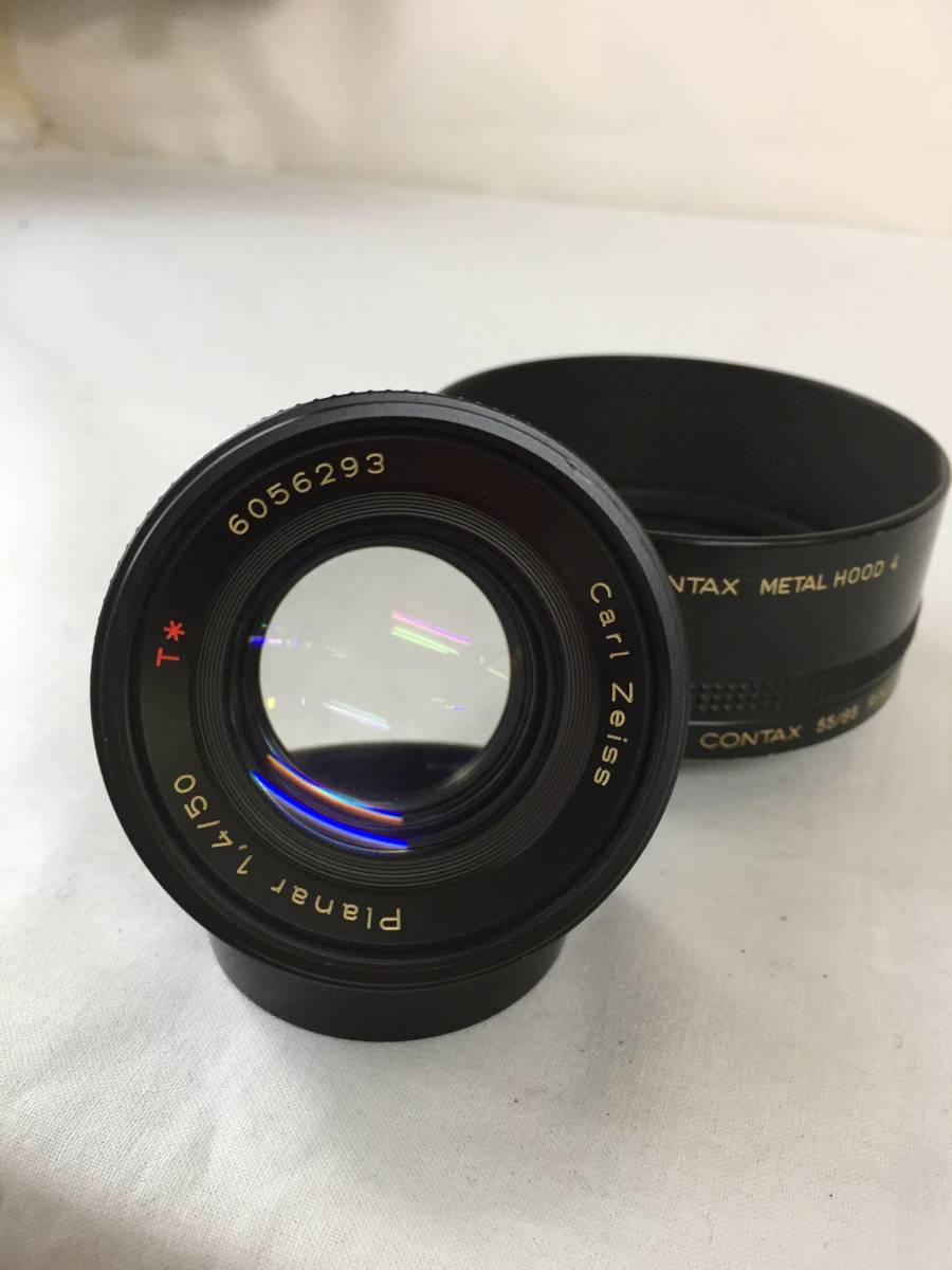 CONTAX Carl Zeiss Planar 1.4/50 レンズのみ 2YSI-013J