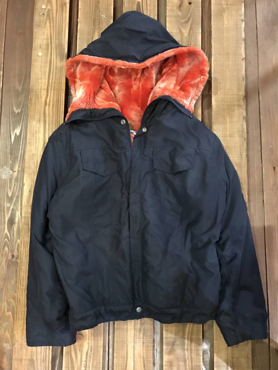 EVISU エヴィス ムートン調 ジャケット サイズ40 クリニーング済 チンチンジッパー yamane やまね