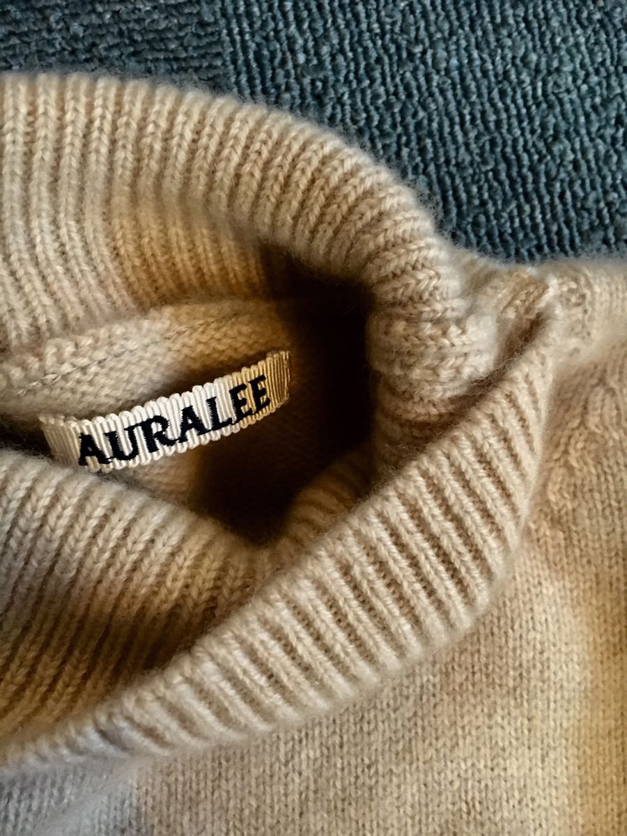 AURALEE ベビーカシミヤ 3 セーター ニット 17AW オーラリー 