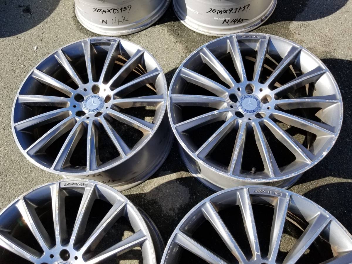 メルセデスベンツ AMG W222 S63純正 20インチ 4本 中古車 メルセデス 