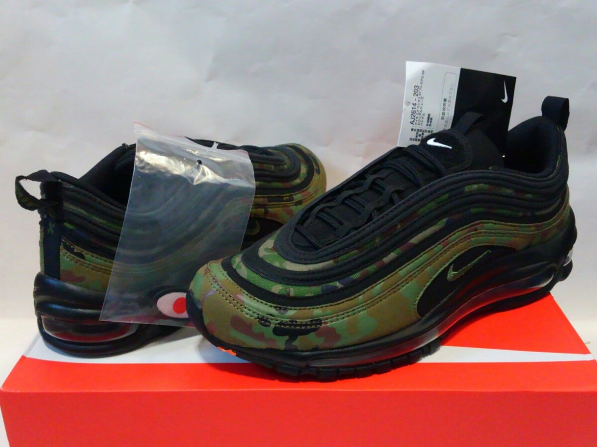 27cm NIKE AIR MAX 97 PREM QS GLOBAL FORCE JAPAN camo エアマックス 迷彩 日本限定