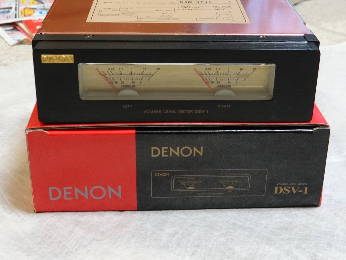 DENON DSV-1 Denon Volume Level Meter Dsv-1 - | eBay meter online 