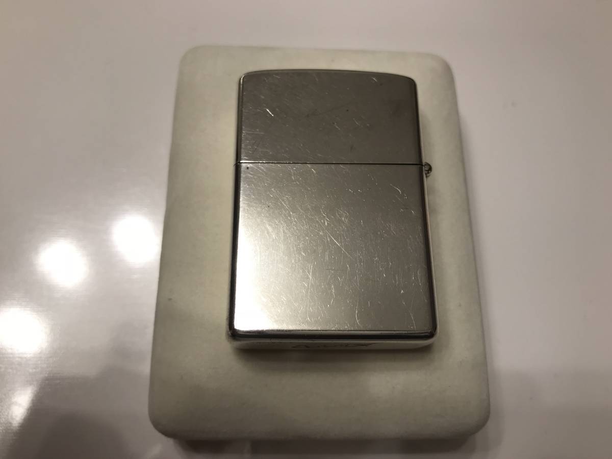 ビンテージ】ZIPPO スターリングシルバー 旧筆記体 イタリック 1982年 