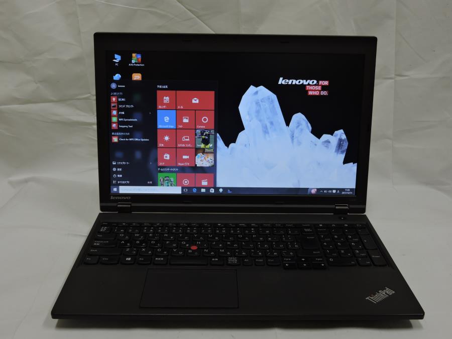 福袋 良品 15.6w型 Lenovo ThinkPad L540/Win10 64 pro/四世代Core i5/4G/500G/Bluetooth/無線/リカバリー 中古パソコン office付き 税無