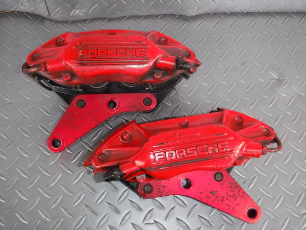 ポルシェ純正 ブレンボ 911 964 カレラ 4POT キャリパー 左右 リア？？ わかる方どうぞ