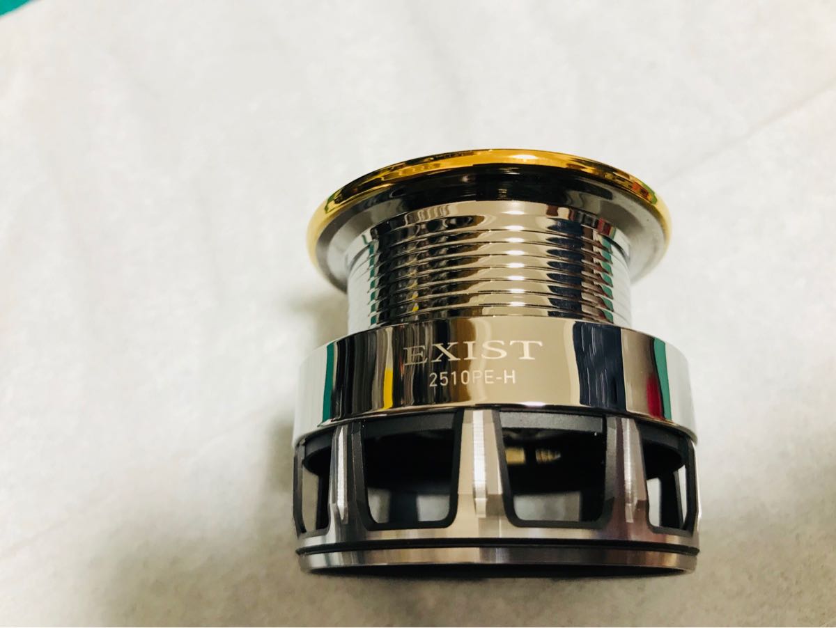 12イグジスト 2510PE- Hスプール 美品 ダイワ リアルフォーカスタム 