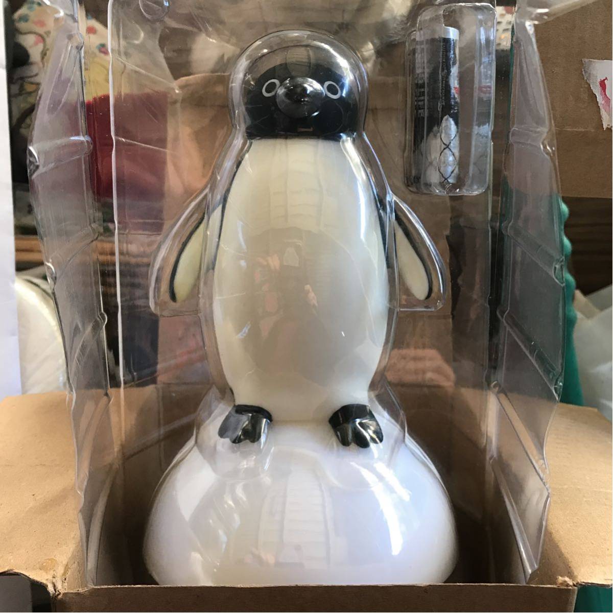 超貴重昭和レトロNational ナショナル piyopiyo ペンギンライト鳥